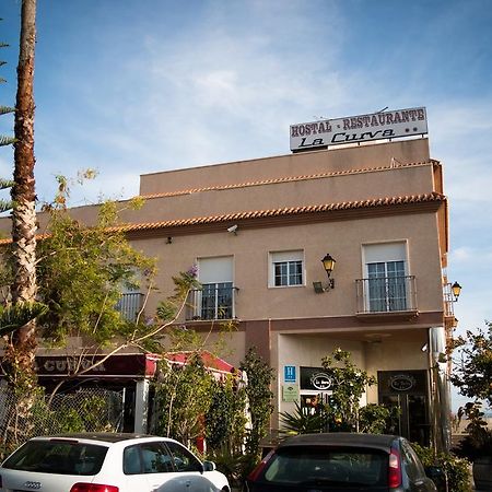 Hostal Restaurante La Curva Adra Exterior photo